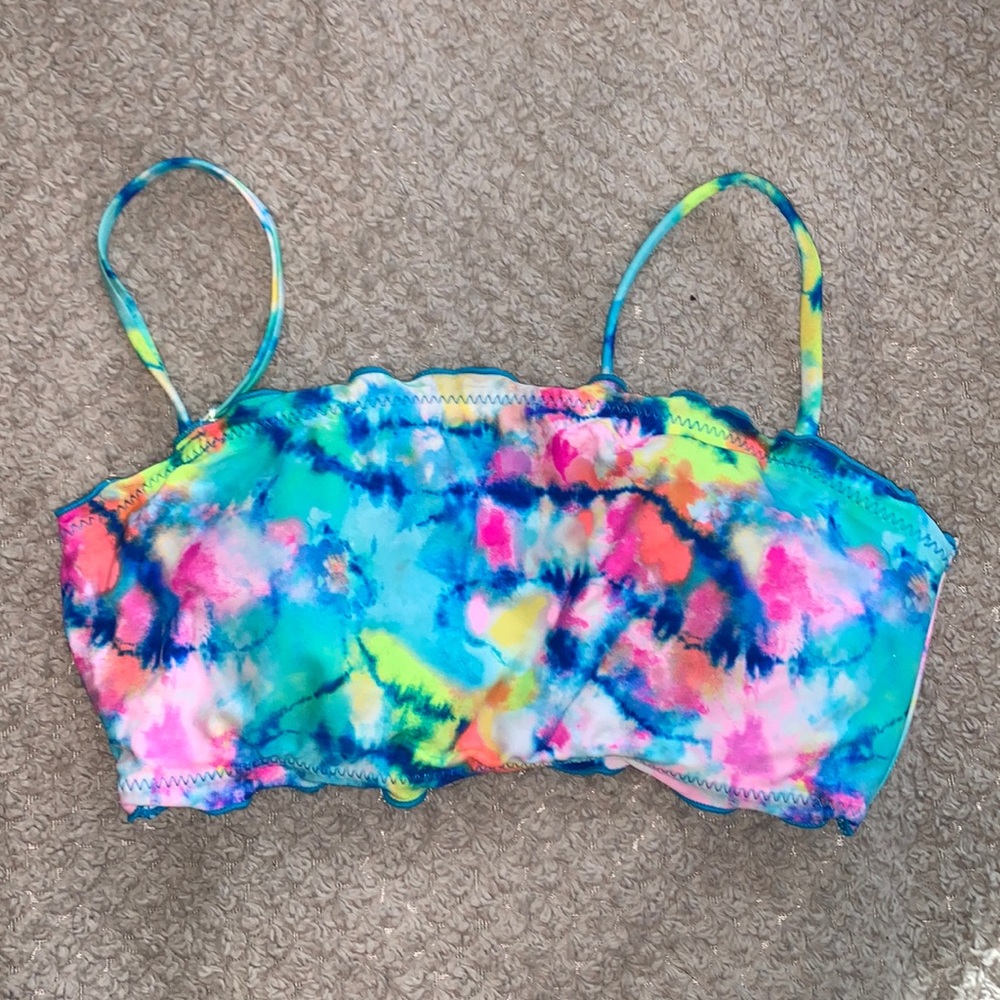 Colorful bikini top